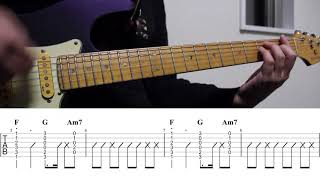 Download lagu 【TAB譜付き - しょうへいver.】ICHIDAIJI - ポルカドットスティングレイ（POLKADOT STINGRAY） バッキングギター（Guitar） mp3