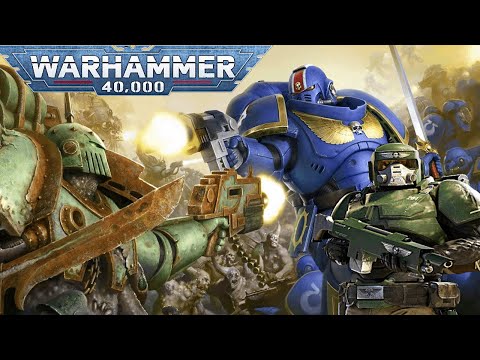 UNIFICATION MOD 2022: Ultramarines & Imperial Guard vs Death Guard! - WH40K: Dawn of War: Soulstorm