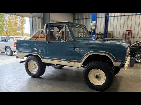 1966 Ford Bronco Brought Back From the Dead