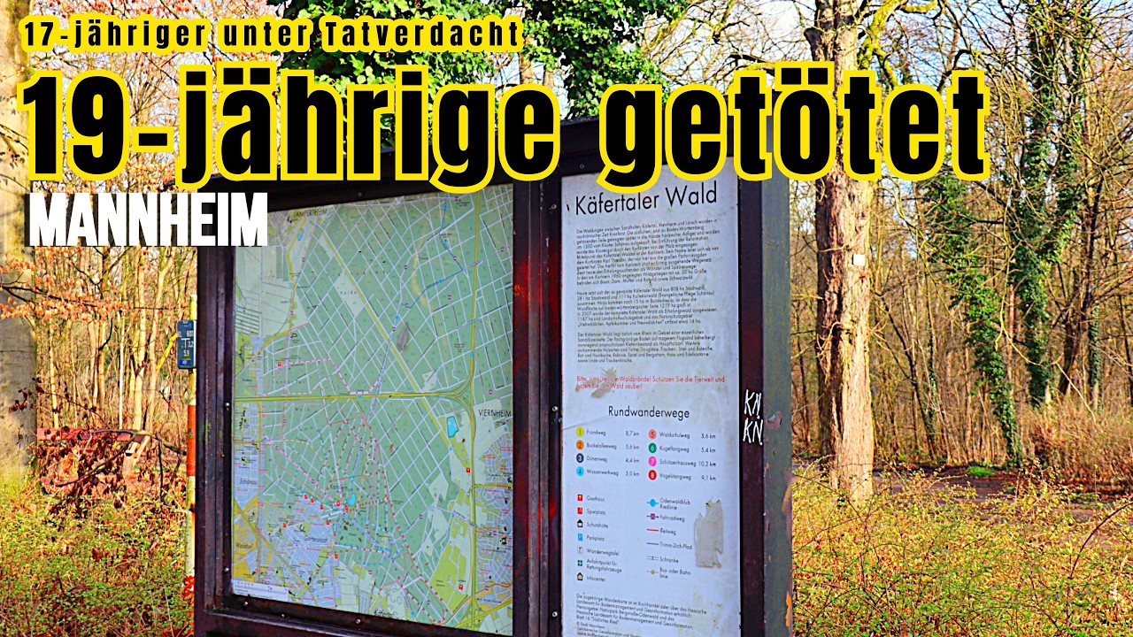 Frau in Mannheim getötet – 17-jähriger Tatverdächtiger in Haft