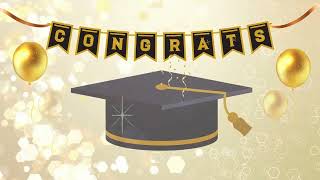 Graduation Background Video | Graduation Background Screen
