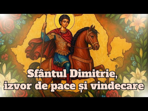 🎵 Cântare către Sfântul Dimitrie Izvorâtorul de Mir 🙏 Rugăciune pentru pace și vindecare