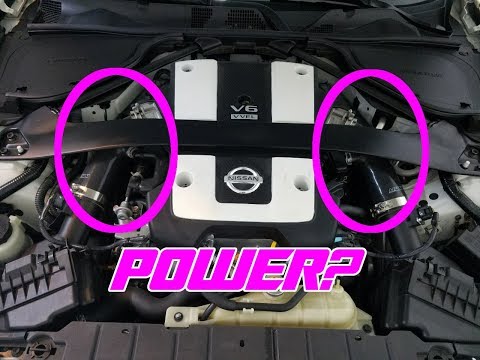 370Z Post MAF Tubes & Drop In Filter - Performance Comparison & Review