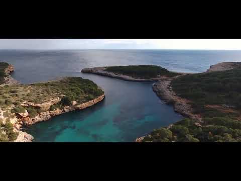 Mit der Drohne über Mallorcas  Küsten   Strände - Mallorcas schönste Seiten .. u.a . Es Trenc.......