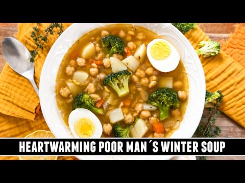 Poor Man´s Winter Soup | Healthy & Affordable Recipe to WARM your Soul