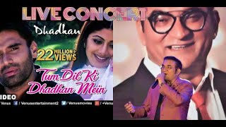 Tum Dil Ki Dhadkan Main  ||Abhijeet Bhattacharya Live Concert || DHADKAN ||