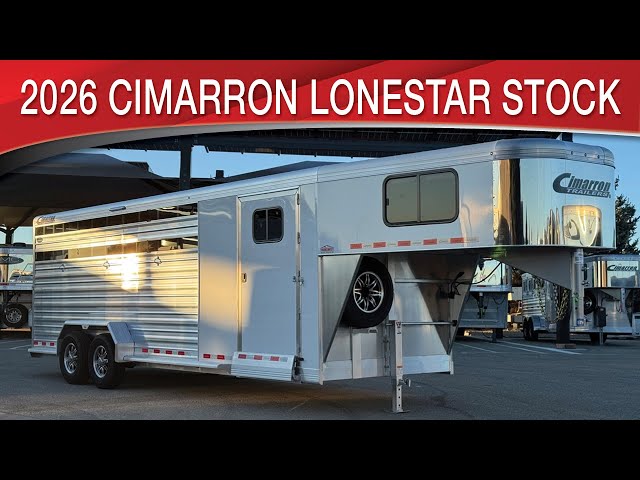 Preview image of 2026 Cimarron Lonestar Stock Combo Gooseneck youtube video