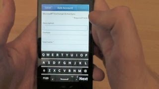 How to Set Up Gmail Sync on BlackBerry Z10