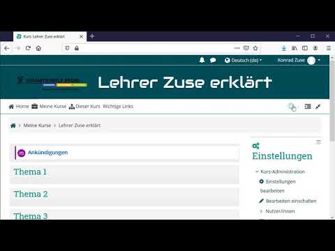 01 Was kann Moodle - ein Überblick