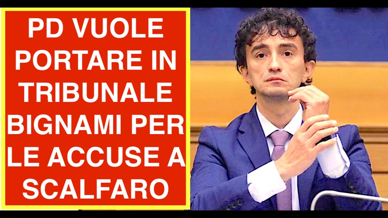 PD POTREBBE PORTARE IN TRIBUNALE BIGNAMI PER LE ACCUSE A SCALFARO