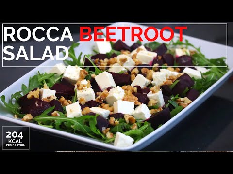 Beetroot Rocca Feta Cheese Salad