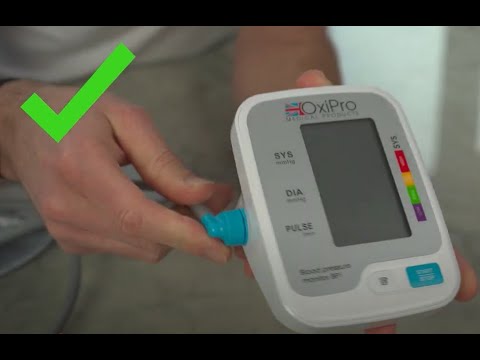 OxiPro BP1 Blood Pressure Monitor Quick Start Video