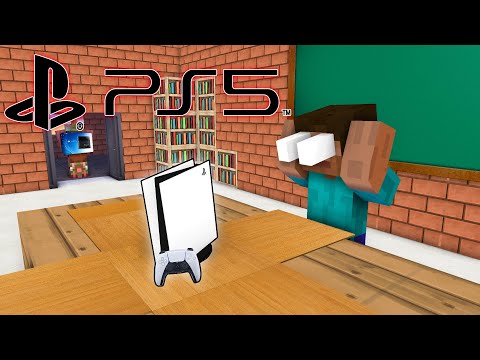 TimmyCraft - Monster School: PS5 UNBOXING + XBOX SERIES X - Minecraft Animation