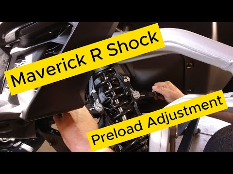 Maverick R Shock Preload Adjustments