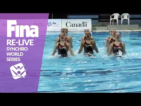 Плавание RE-LIVE | Team Free — Toronto | FINA Synchronised Swimming World Series 2017