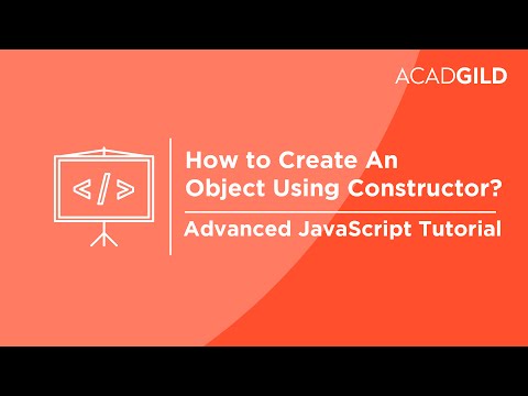 Javascript Tutorial For Beginners How To Create An Object Using Constructor