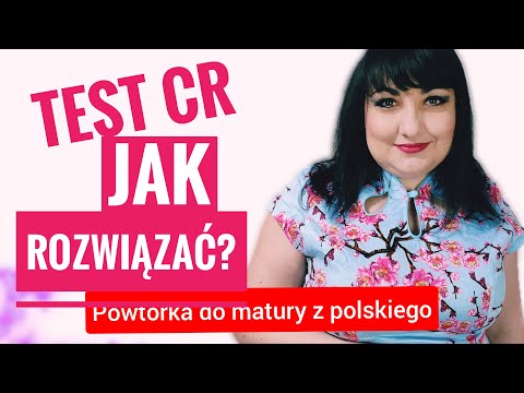 Jak rozwiązywać test czytania ze zrozumieniem Powtórka do matury z polskiego.
