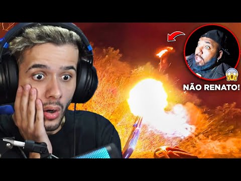 Rafão reacts to Renato Garcia saving his sister on the macumba trail!