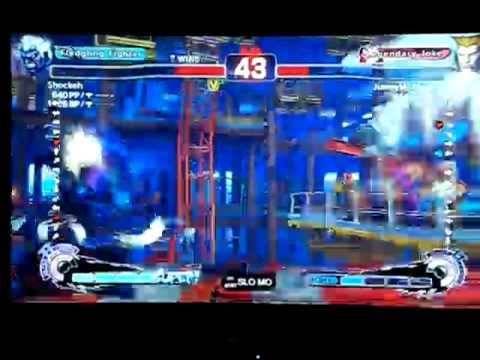 SSF4 AE: Shockeh (Oni) vs JimmyMcWeaksauce (Guile)