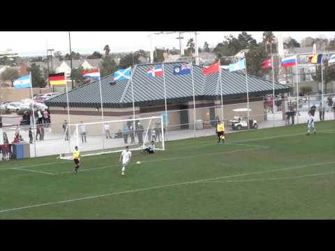 PLAYERS SC 00 ELITE  2-1  DOWNTOWN LVSC 00 ACADEMY Boys U17 Chapman Finals 2-20-2017