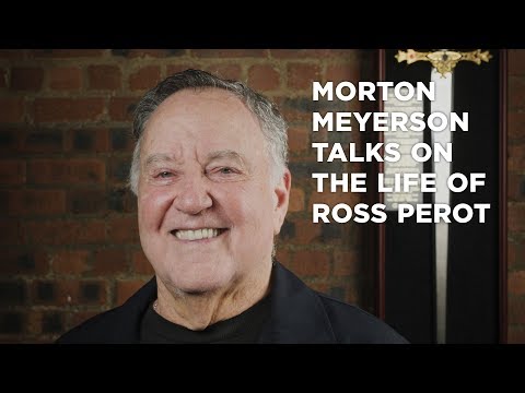 Morton Meyerson speaks on the life of Texas billionaire Ross Perot