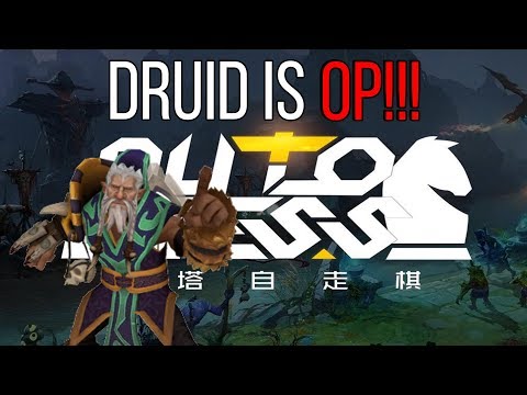 AUTO WIN Dota auto Chess with the Druid Strategy