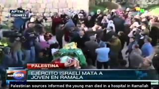 preview picture of video 'Israeli military shot dead a 17-year-old Palestinian'