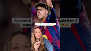 Aw Barcelona really thought they could come back? 🥹