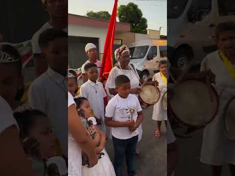Batizado do Mastarel no festejo para o Divino casa Santana de Yorubá  - Maranhão