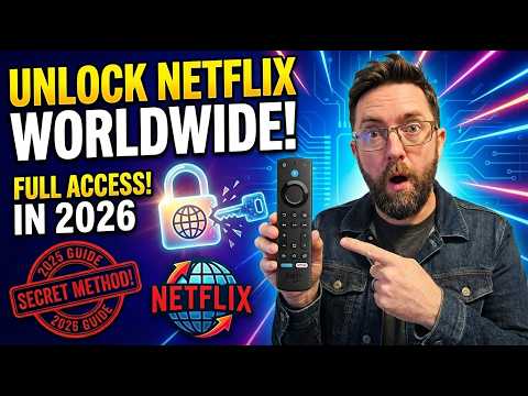 Unlock NETFLIX WorldWide! Full Access in 2026!