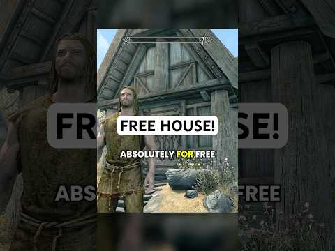 Get a FREE HOUSE in Skyrim!