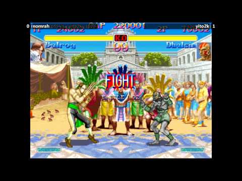 Super Turbo @ Fightmania - nomrah (Claw) vs yito2k (Dhalsim) [720p/60fps]