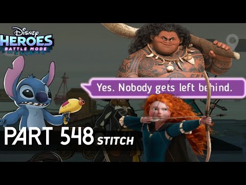 Disney Heroes Battle Mode STITCHLESS PART 548 Gameplay Walkthrough - iOS / Android