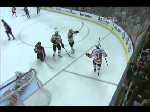 Mike Richards scores vs the Capitals - 11-20-10