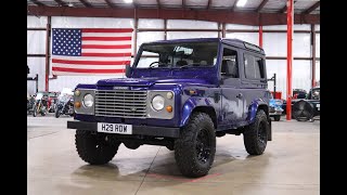 Video Thumbnail for 1990 Land Rover Defender