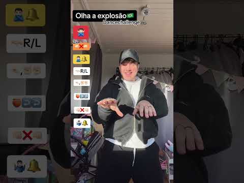 Olha a explosão - Dancechallenge ???????? #foryou #dance #tutorial