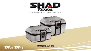 SHAD Vrchní hliníkový kufr na motorku Terra TR37