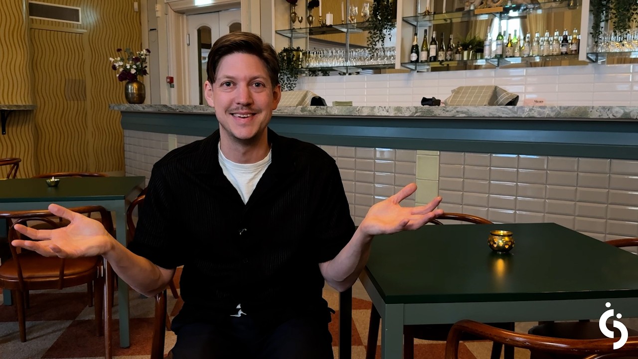 Video på Hälsning från nya teaterchefen Kristoffer Berglund