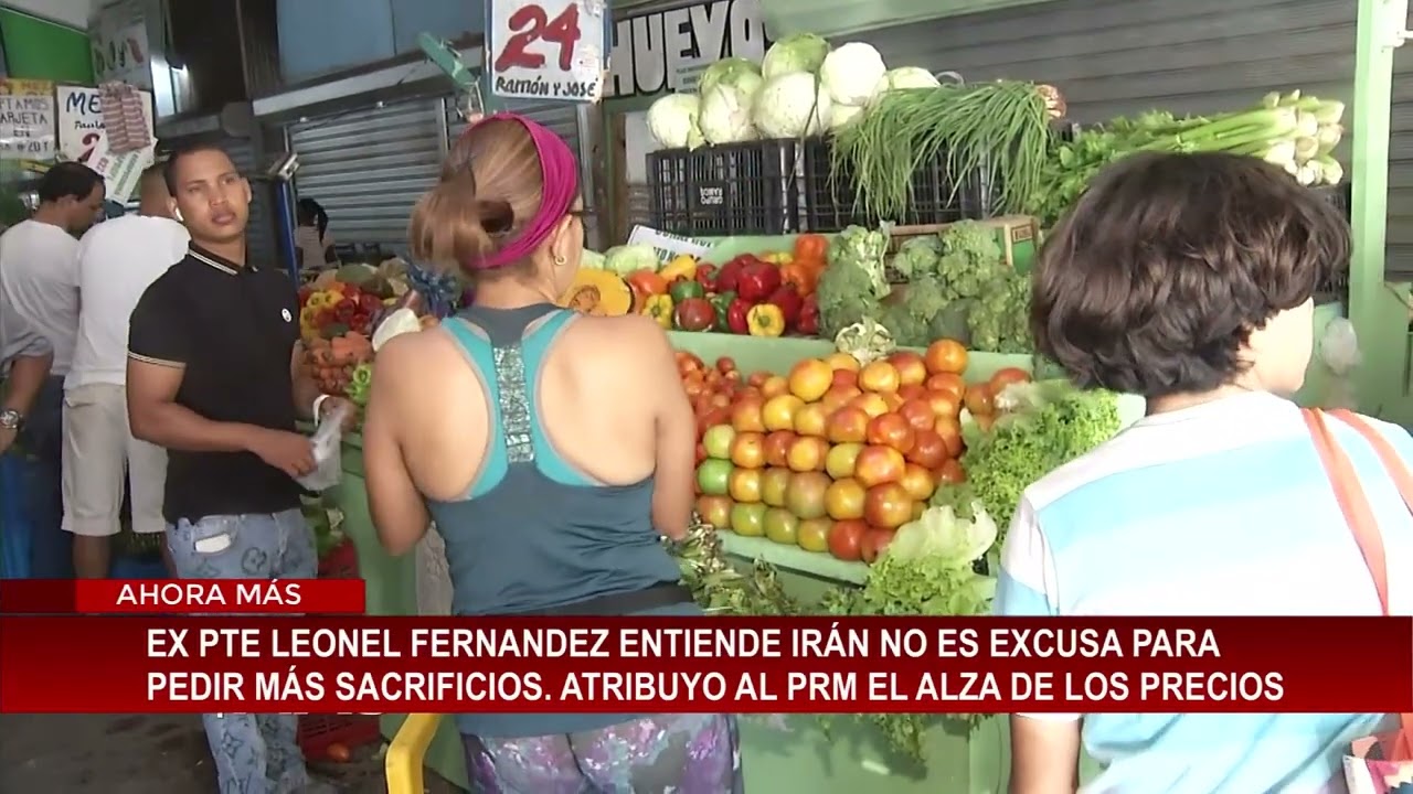Leonel Fernández dice que precios subían antes del conflicto con Irán
