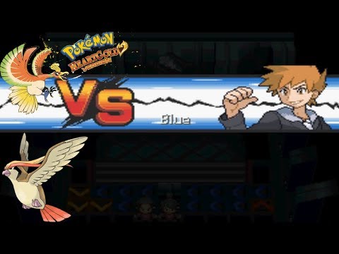 Pokemon Heart Gold - Rematch vs Leader Blue