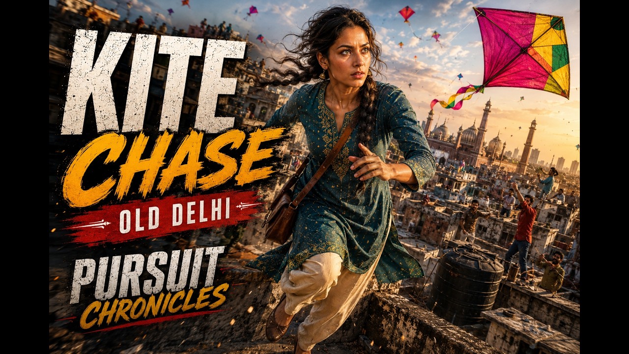 10. Old Delhi Kite Chase | Elena Runs the Rooftops