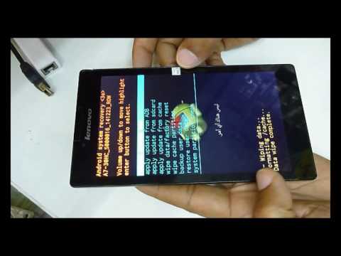 Hard-Reset Lenovo Tab 2 A7 30HC Dolby