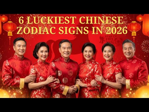 6 Luckiest Chinese Animal Zodiac Signs, That Wil be RICHEST in 2026/ Fengshui, Buddhist teaching,