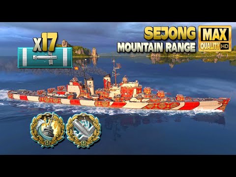 Sejong: Cruiser with torpedo terror - World of Warships