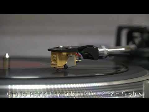 Comparison of 78 RPM cartridges / styli (Grado 78E, Shure M78S, Shure V15-III, Ortofon OM 78)