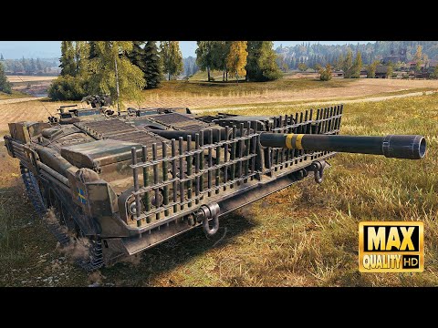 Strv 103B: Dream scenario for a hidden sniper - World of Tanks