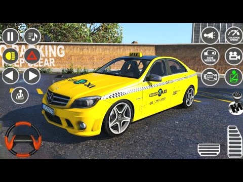 US Prado Car Taxi Cab Simulator 3D - Car Driving in Open World City - Android GamePlay