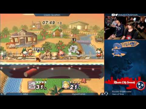 TO11 - MrLz (Game and Watch) vs HyperFlame (Lucas) - Project M Losers Quarters