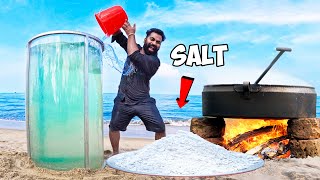 Salt Making From Sea Water | ഗാന്ധിജി ഉപ്പു കുറുക്കിയ പോലെ | M4 Tech |