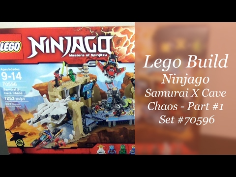 Let's Build - LEGO Ninjago Samurai X Cave Chaos Set #70596 - Part 1